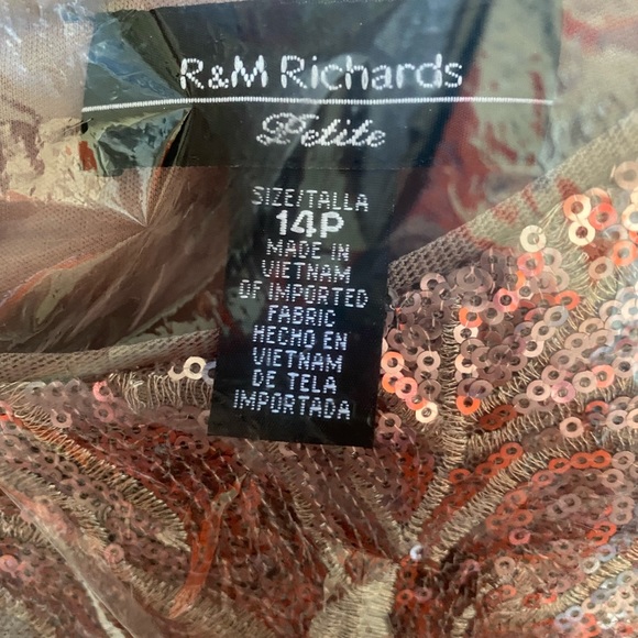 R&M Richards 14 Petite never worn it altered dress from Dillards. - Picture 5 of 5